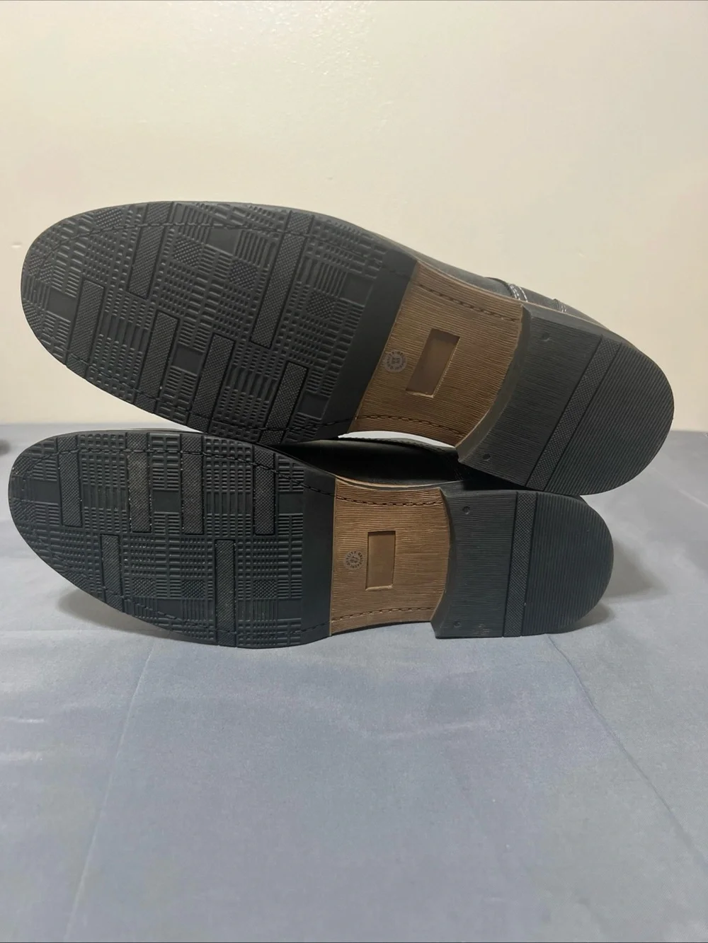 St. John's Bay Oliver Oxford Men's Dress Gray Shoes Size 10 M